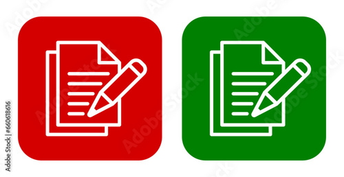 ikona notatnika z długopisem, plik wektorowy