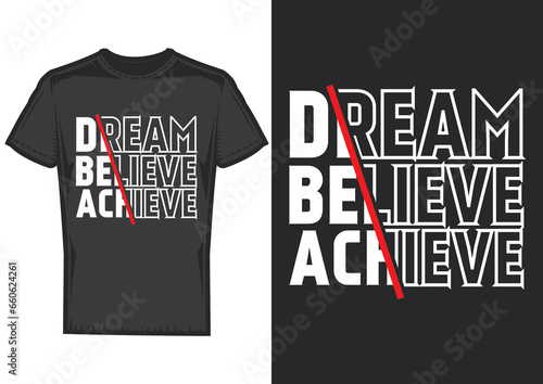 Motivation typography t-shirt design 