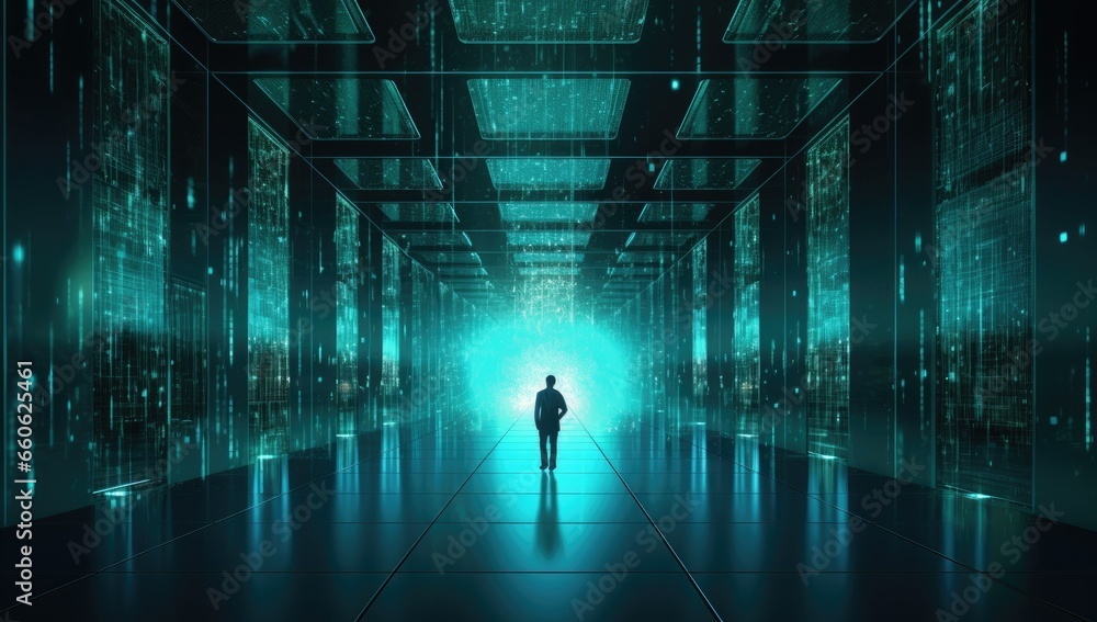 specialist working in Data Center specialist working in Data Center