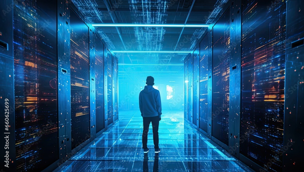 concepts of cloud computing, artificial intelligence, supercomputers, cybersecurity concepts of cloud computing, artificial intelligence, supercomputers, cybersecurity