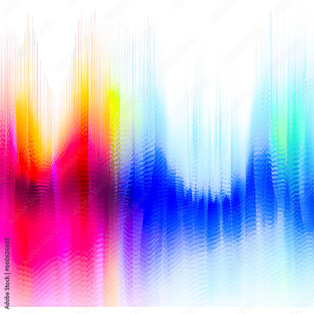 Abstract colorful graphic illustration with music element for use on websites blogs and social media