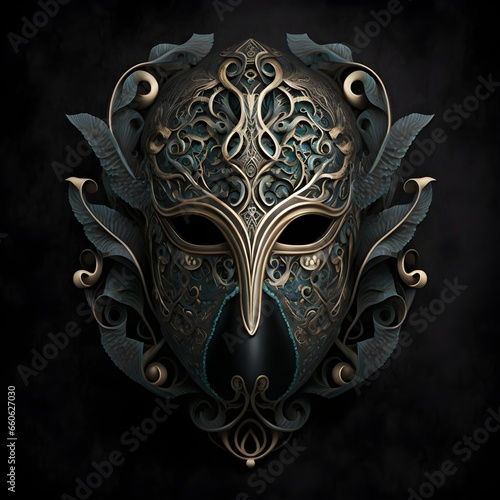 a mask of a secret order 