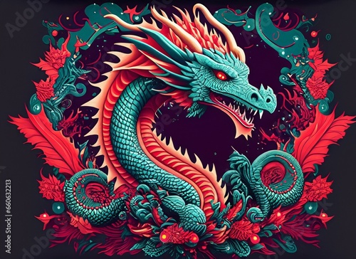 2024 dragon year  new year of the dragon  dragon year  wallpaper dragon  animal dragon  gold dragon  Abstract dragon as a symbol of the year 2024