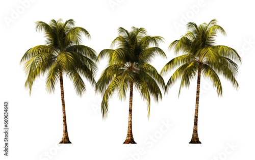Sunny Palms A Slice of Paradise on Transparent background