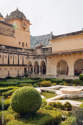 Canvas Print Amer Fort, Jaipur, Rajasthan, India
