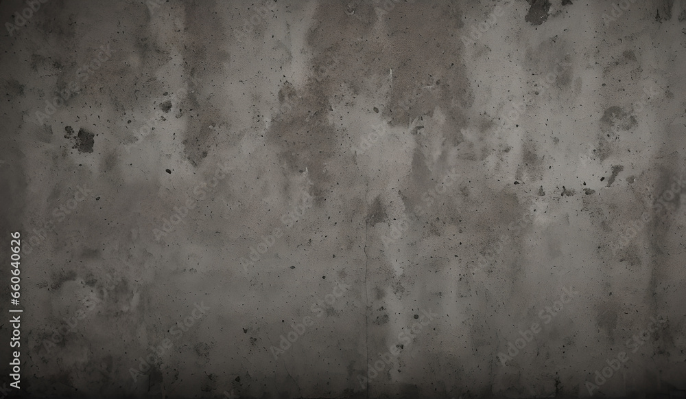 Grunge metal wall texture background, suitable for Halloween theme background, old cracks in cement, dusty old film effect texture, horror concrete imitation facade wall, generative AI