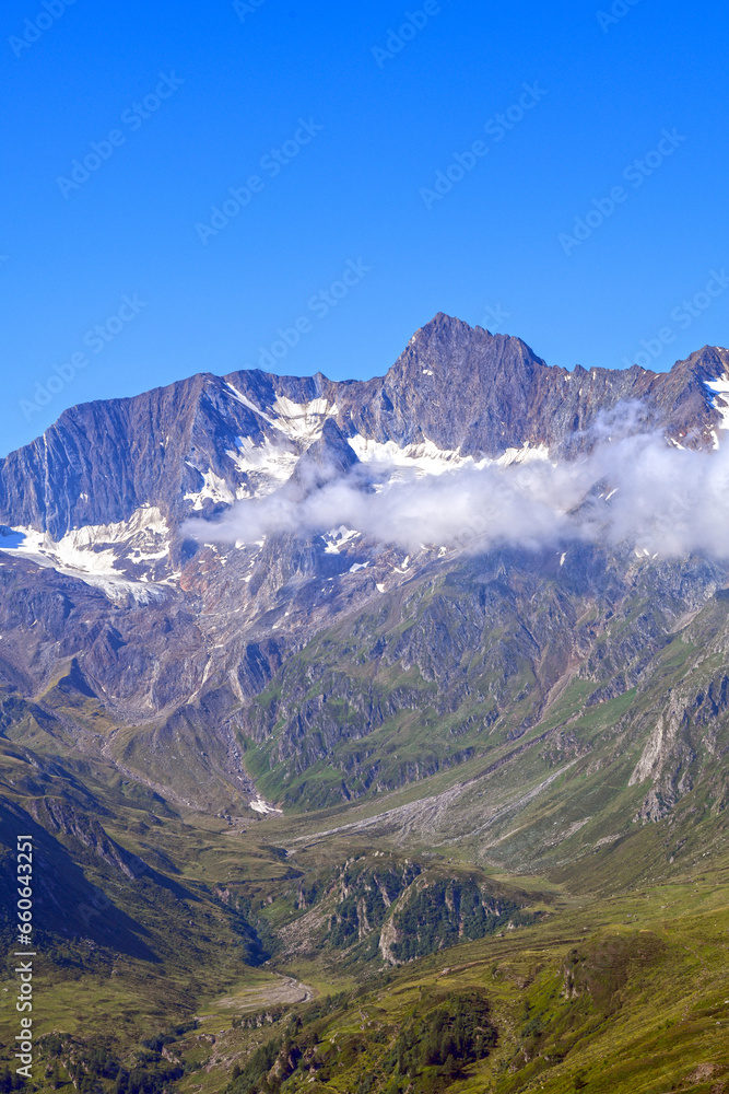 Die Ötztaler Alpen in Tirol, Österreich