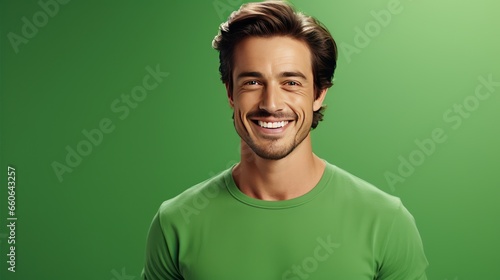 Man smiling