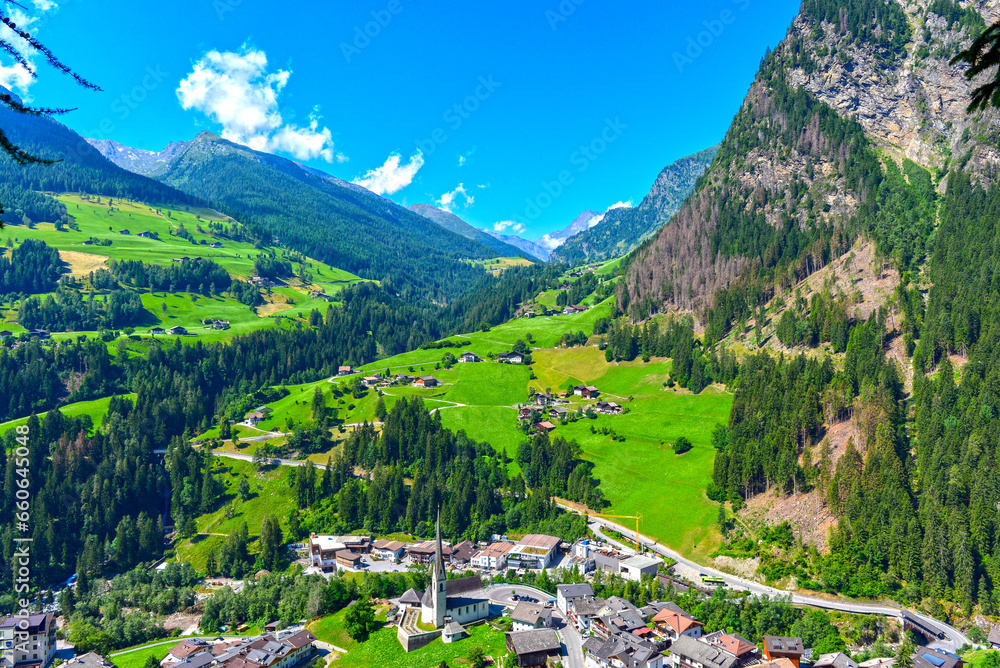 Moos in Passeier(Moso in Passiria) in Passeier in Südtirol