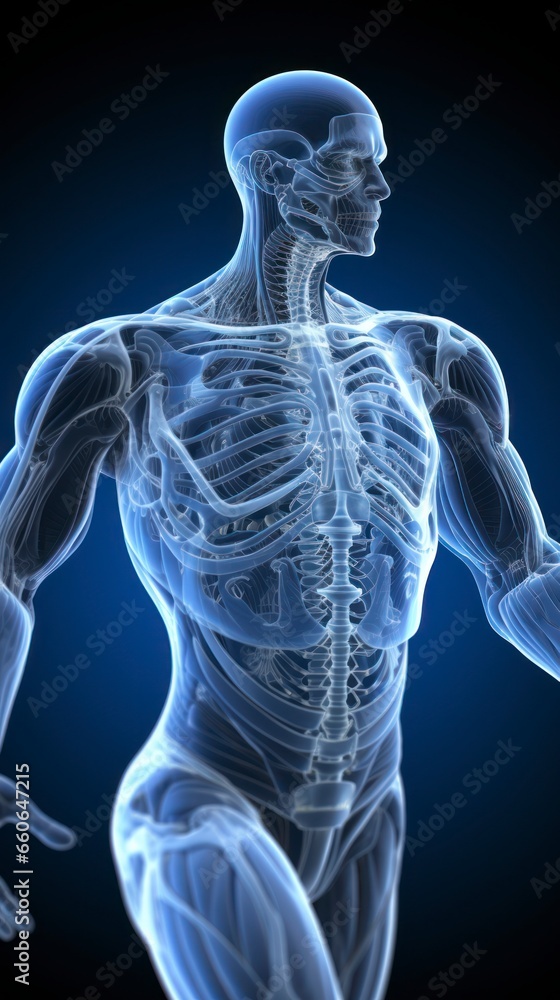 Illustration of the male anatomy Illustration of the male anatomy
