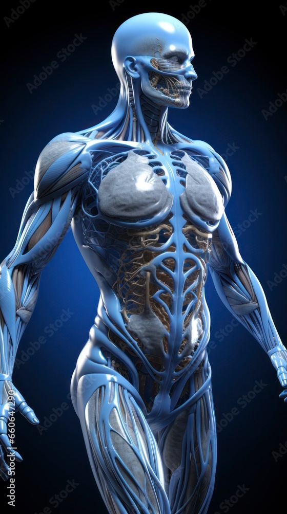 Illustration of the male anatomy Illustration of the male anatomy