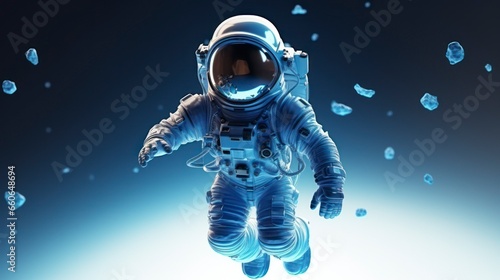 Abstract astronaut