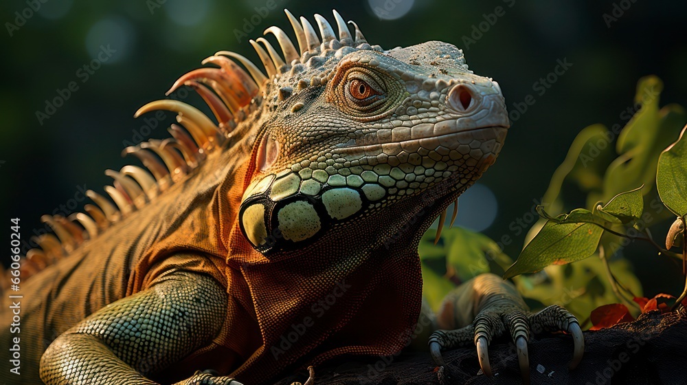 Fototapeta premium Iguana