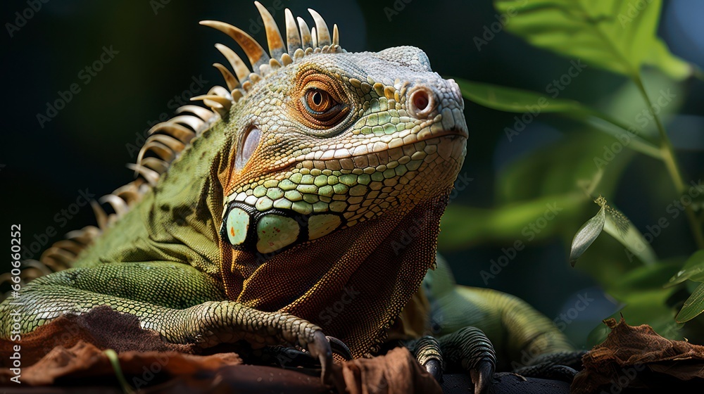 Obraz premium Iguana