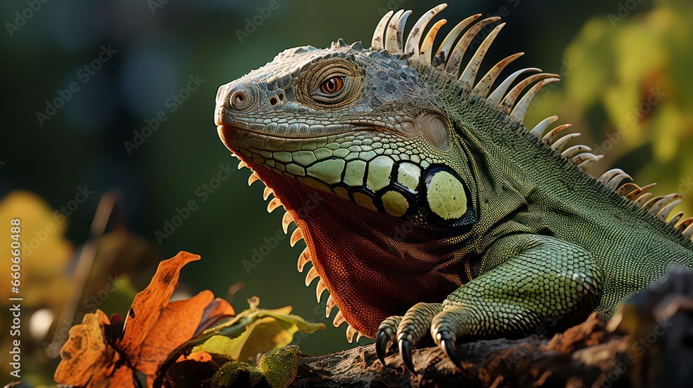 Fototapeta premium Iguana