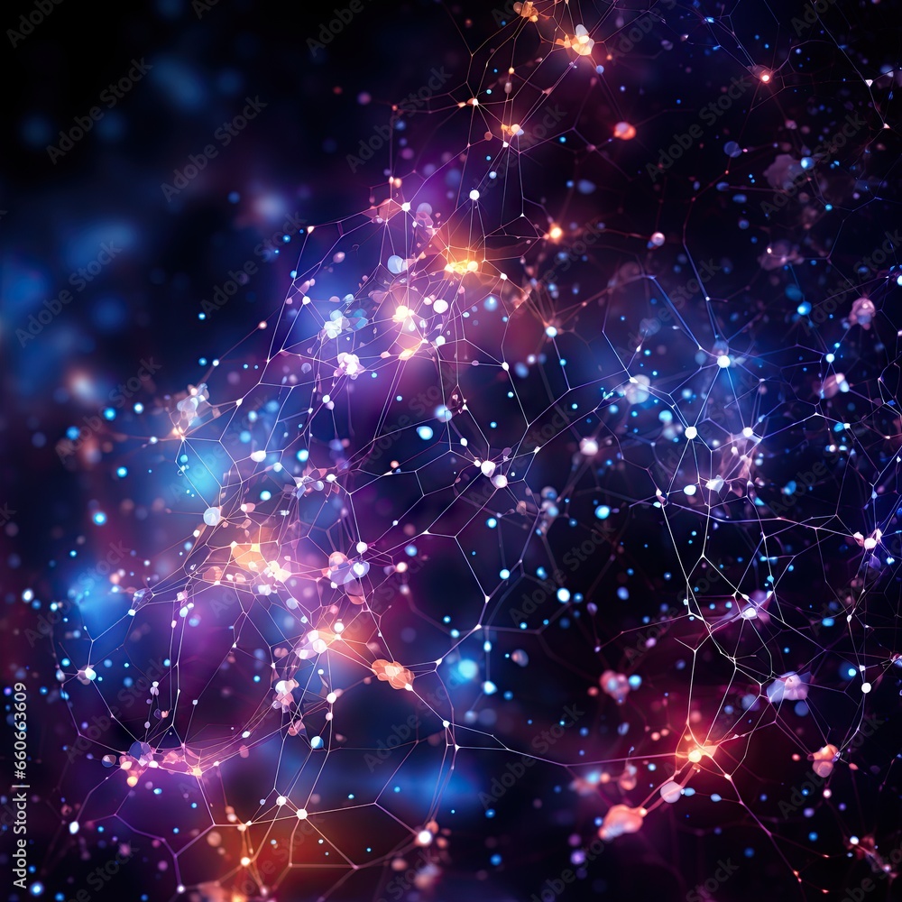 abstract black and gold virtual network - design element for technology background - connectivity backdrop illustration - generative ai abstract black and gold virtual network - design element for technology background - connectivity backdrop illustration - generative ai
