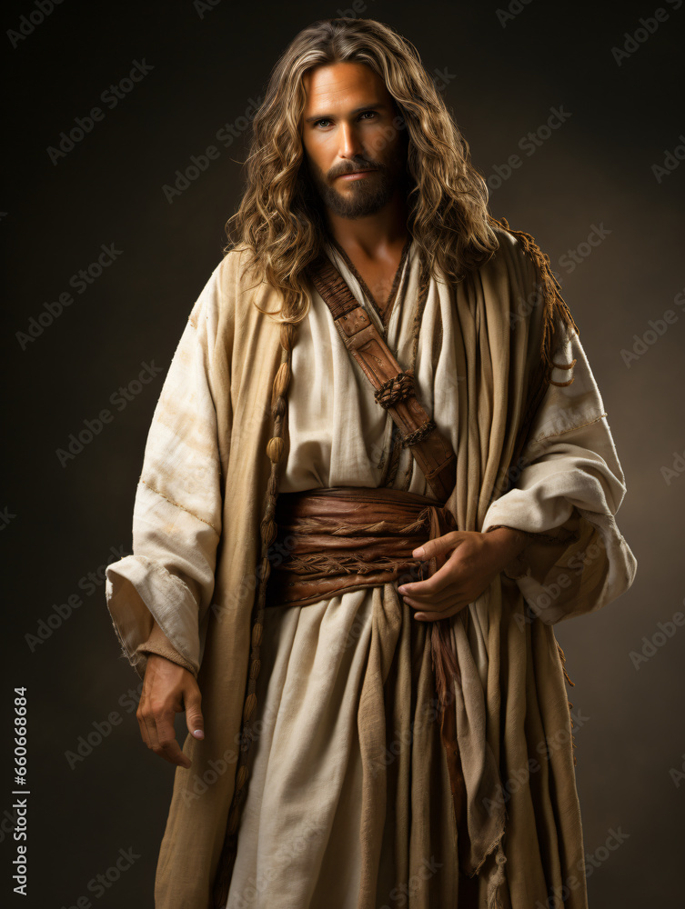 picture of a man who could represent Jesus 
