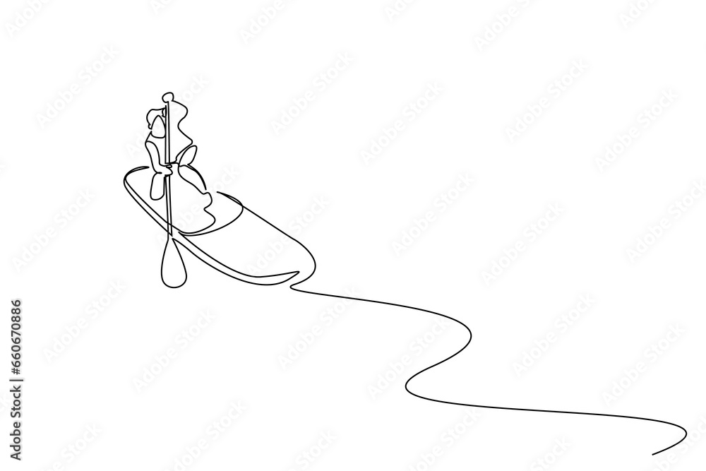 one person human kayak canoe boat extreme water sport lifestyle line art design one person human kayak canoe boat extreme water sport lifestyle line art design