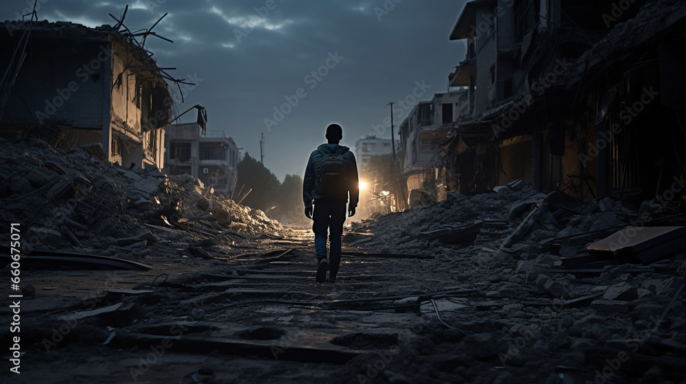 Rebuilding Lives: A Survivor's Path Through the Devastation of war, Generative AI Rebuilding Lives: A Survivor's Path Through the Devastation of war, Generative AI