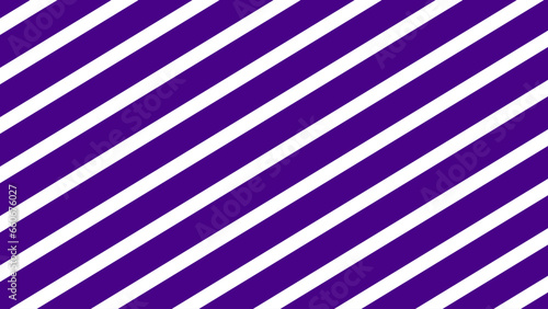 Purple and white diagonal stripes