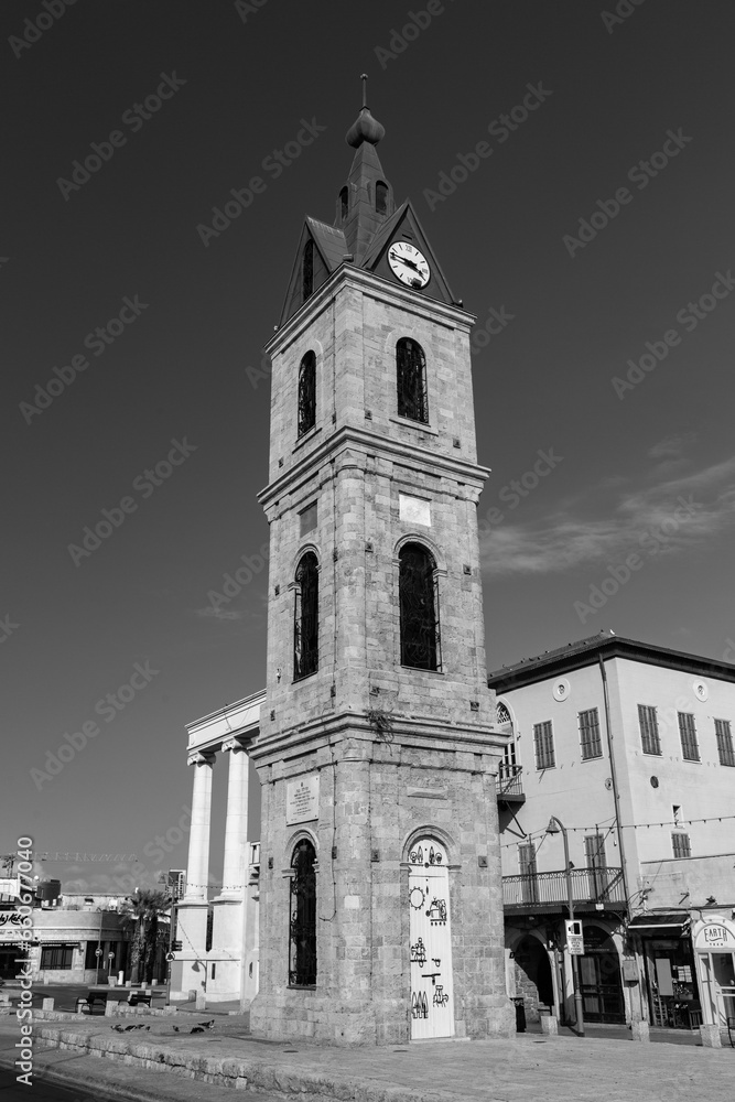 Jaffa Clock Tower is one of the seven clock towers in Israel built