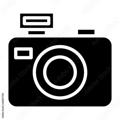 Solid Valentine Camera icon