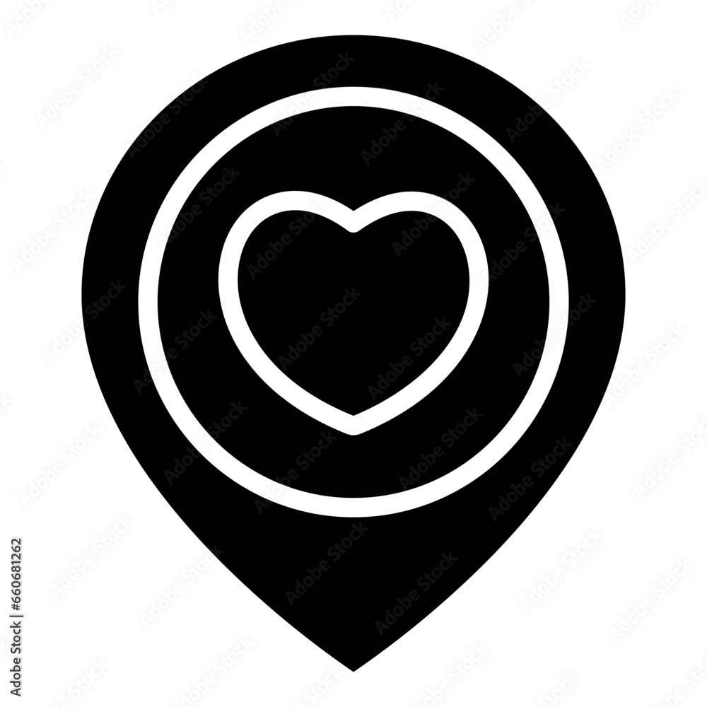 Solid school map icon Solid school map icon