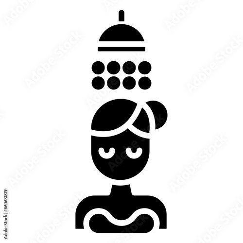 Solid Woman Shower icon