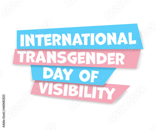 design for international transgender day