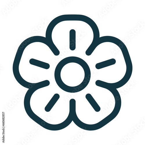 Linen icon. Natural fiber icon