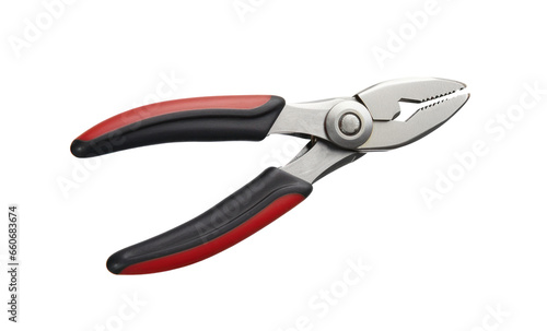 metal cutters pliers, png file of isolated cutout object with shadow on transparent background. © Аrtranq
