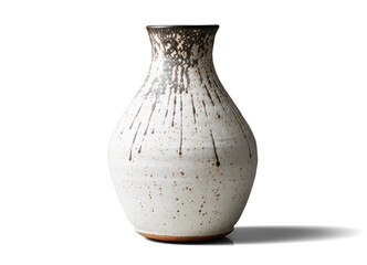 beautiful vase, png file of isolated cutout object with shadow on transparent background.