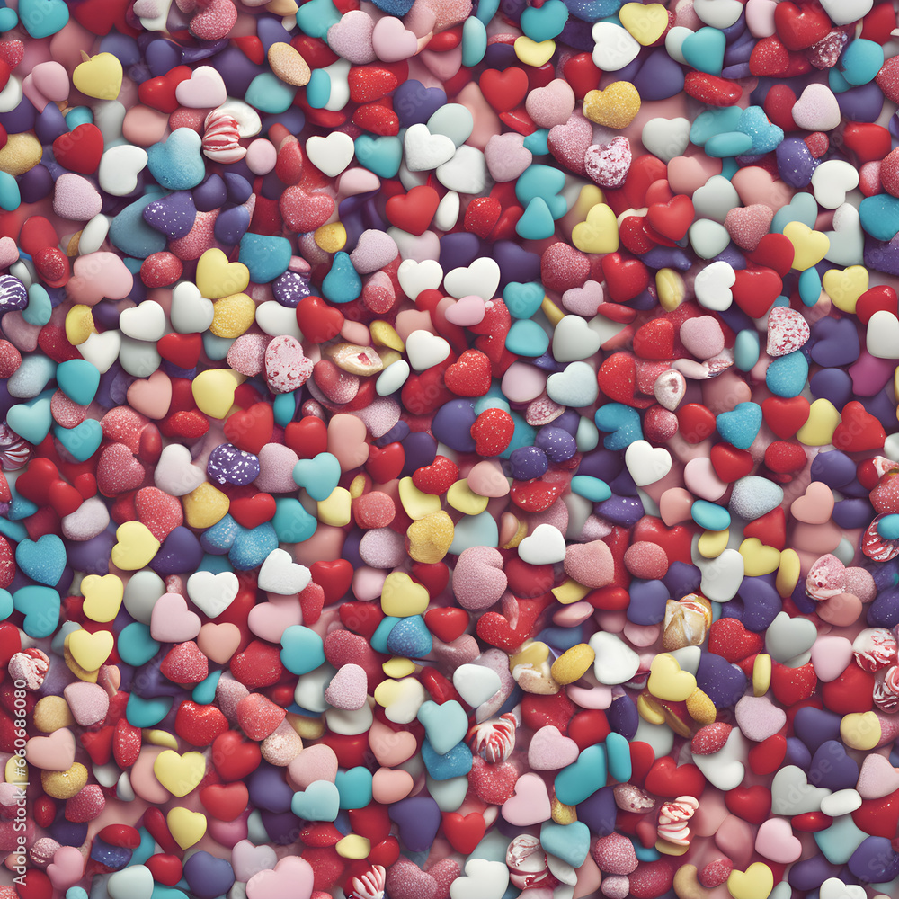 colorful heart background colorful heart background