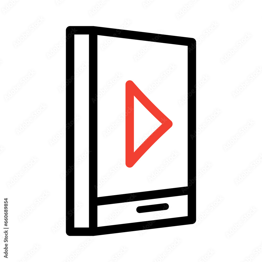 Smartphone icon with play sign or video player. Social media symbol. Vector icon mobile phone. Play button vector icon. Smartphone vector isolated on white background.
Smartphone icon with play sign or video player. Social media symbol. Vector icon mobile phone. Play button vector icon. Smartphone vector isolated on white background.