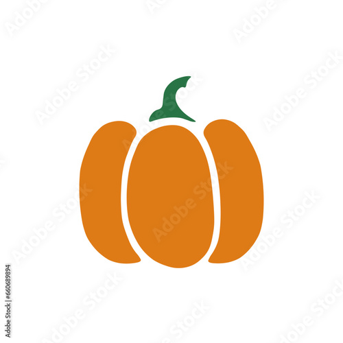 Ilustración de una calabaza de Halloween