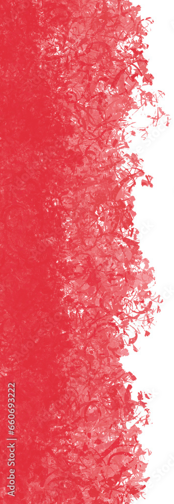 Red Floral Plants Texture Overlay Red Floral Plants Texture Overlay