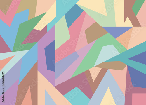 colorful abstract art for decoration
