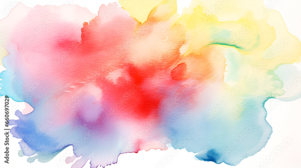 Watercolor abstract art painting texture