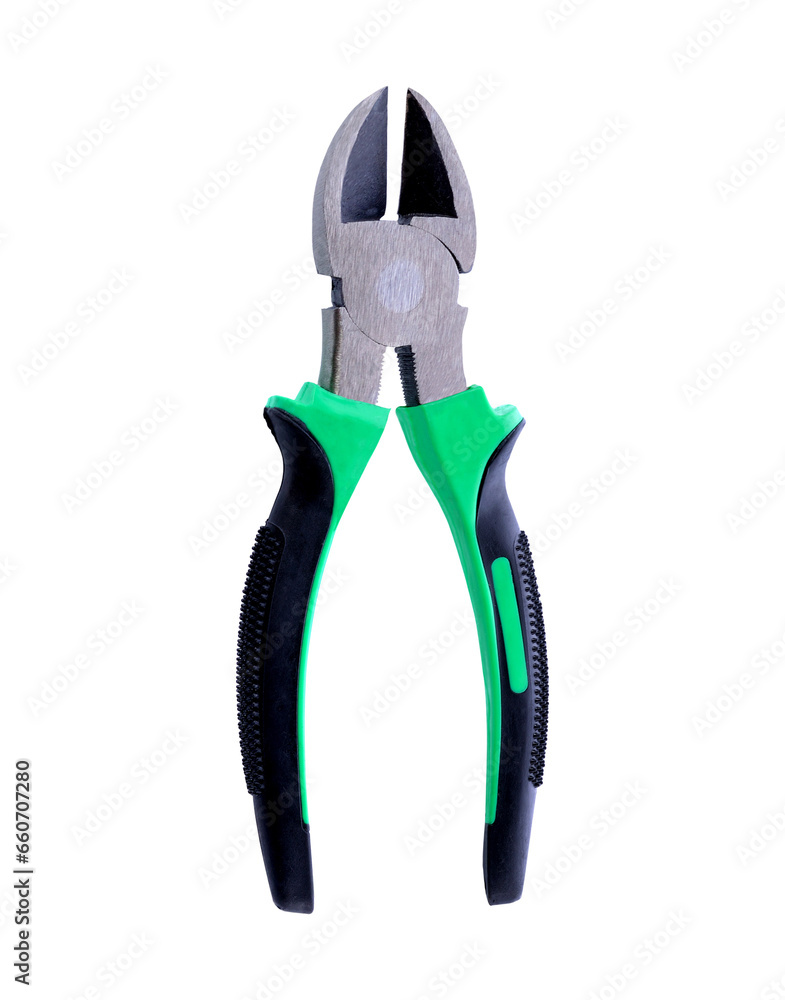 Fototapeta premium cutting pliers isolated on transparent png
