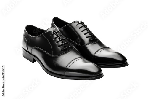 Classic Men Leather Shoes on isolated background