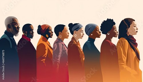 Unity in Diversity: Celebrating Black History Month Through Profiles show solidarity 