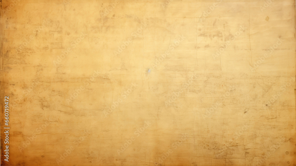 Texture of aged notebook paper, exhibiting a yellowed and creased surface, adorned with subtle watermarks and vintage ilrations.