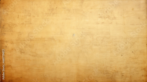 Texture of aged notebook paper, exhibiting a yellowed and creased surface, adorned with subtle watermarks and vintage ilrations. © Justlight