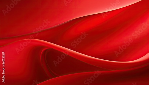 red satin waves background