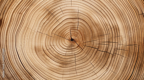 The mesmerizing texture of tree rings, showcasing a repeating pattern of concentric circles, a simple yet beautiful design in nature.