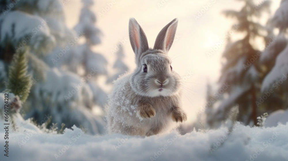 The Christmas Rabbit's Colorful Journey The Christmas Rabbit's Colorful Journey