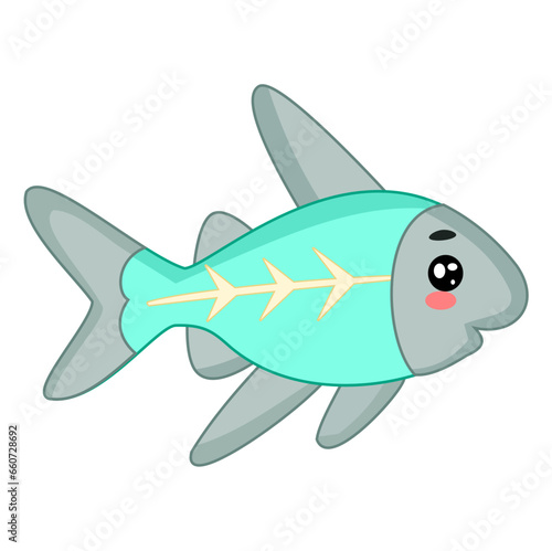 X-ray fish vector