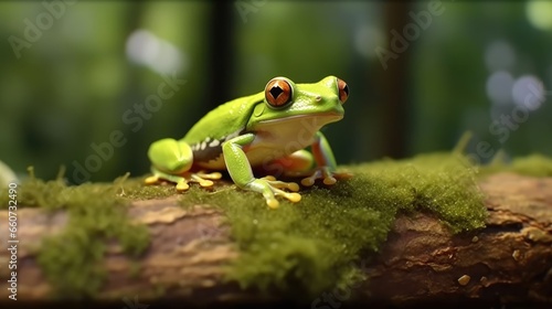 Tree Frog background