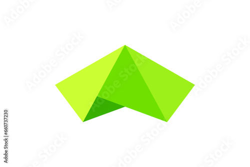 A geometric logo
