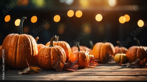 halloween pumpkins in a basket